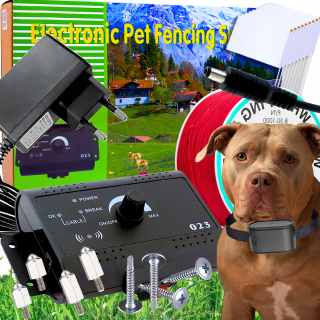 ELEKTRICKÝ GOLÍK PRE PSA PRE MAČKU PRE HRÁČOV OHROT XXL 300M NASTAVITEĽNÝ