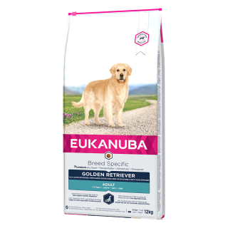 Suché krmivo pre psy granule - Eukanuba Breed Adult Golden Retriever 12 kg
