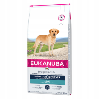 Suché krmivo pre psy granule - Eukanuba Breed Adult Labrador Retriever 12 kg