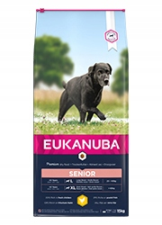 Suché krmivo pre psy granule - Eukanuba starostlivosť o staršie veľké plemeno 15 kg