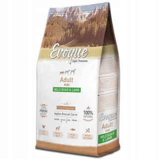 Suché krmivo pre psy granule - Evoque Adult Venison Lamb Superpremium 8 kg
