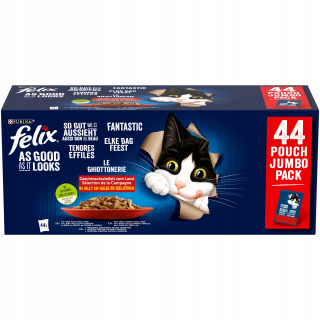 Felix mokré krmivo mix príchutí 3,74 kg