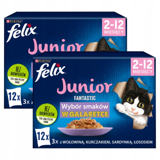 Felix mokré krmivo mix príchutí 1,02 kg