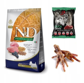 Suché krmivo pre psy granule - Ochrana prírody vynikajúca starostlivosť - biele psy 4 kg