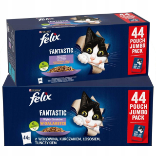 Felix mokré krmivo mix príchutí 3,74 kg