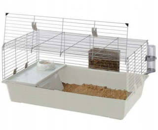 Klietka pre zajace, morčatá - Ferplast Rabbit 100 White [57052370]
