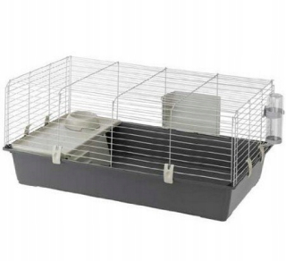 Klietka pre zajace, morčatá - Ferplast Rabbit 100 Gray [57052370] ^^