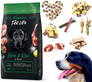 Fitmin pes For Life Lamb & Rice 12 kg