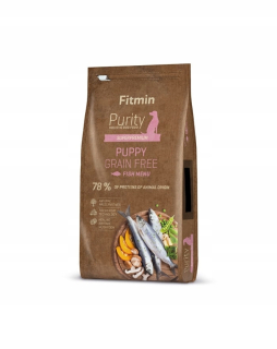 Suché krmivo pre psy granule - Fitmin Purity Puppy Fish 12 kg + zadarmo