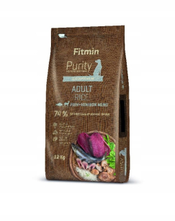 Suché krmivo pre psy granule - Fitmin čistota ryža pre dospelých pre dospelých s dĺžkou 12 kg zadarmo