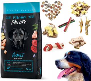 Fitmin DOG For Life dospelé veľké plemeno 12 kg