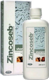 Šampón pre psa -  GEULINCX ZINCOSEB Šampónový šampón 250 ml + zadarmo