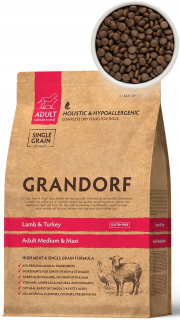 Grandorf suché jahňacie krmivo 10 kg