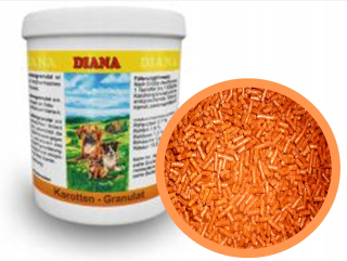 Vitaminy pre psov - Granule Pelety z Carrot Carotene Diana 700g SOW