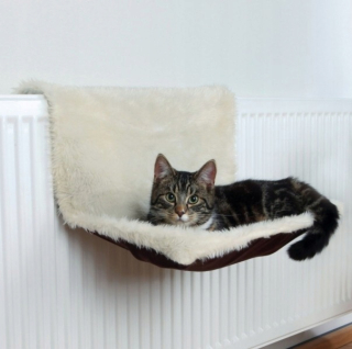 Pelech pre Mačky - Hammock na krémový radiátor 45x26x31cm
