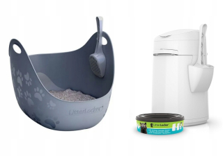 Toaleta pre mačku - Hit! Kuweta Litter Locker Gray + Voľný kontajner
