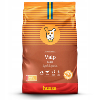 HUSSE VALP MAXI 12kg - švédske krmivo pre šteniatka