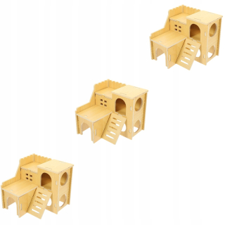 Domček pre morča, králika - Homik's House Toy 3 PCS