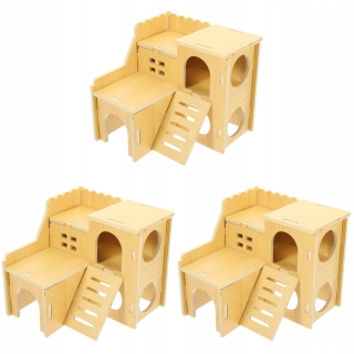 Domček pre morča, králika - Škrečok, Animal House 3 PCS