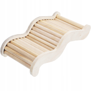 Domček pre morča, králika - Činchilové výcvikové hračky pre škrečok rebrík