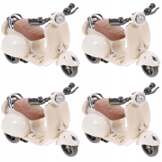 Hračka pre králika, morča - Škrečok Decor Motocykel klietky 4 kusy