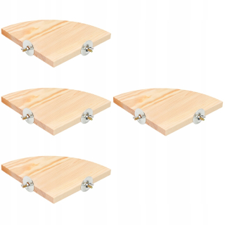Hračka pre králika, morča - Stojaca doska pre škrečok Parrot Bird Set 4