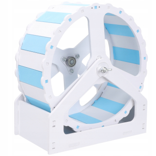 Hračka pre králika, morča - Navijakový disk 40 cm pavučiny pre činky
