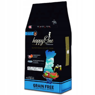 Suché krmivo pre psy granule - HappyOne Mediterraneum dospelý bohatý na sardines12kg