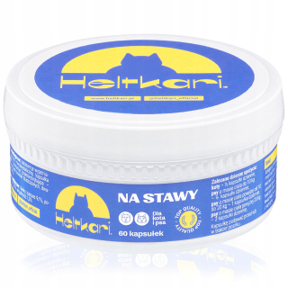 Doplnky pre mačky, psy a mačky Heltkari želatínové kapsuly