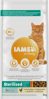 Iams suché krmivo kuracie 3 kg
