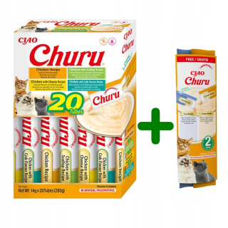 INABA CAT CHURU VARETIES KURČA 20x14g (280g)