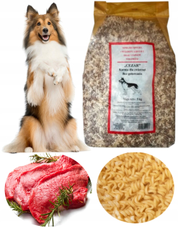 Cezar sušené hovädzie krmivo 5 kg