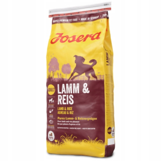 Suché krmivo pre psy granule - Josera Lamb Rice Jagnięcycs a ryža 15 kg