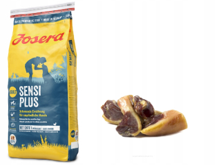 Suché krmivo pre psy granule - Josera Sensi plus 15 kg + zadarmo