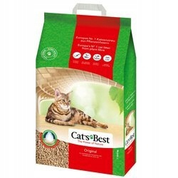 Podstielka pre mačky - Najlepší Ecoplus / originálny Ecoplus Jrs Cat - 20 L