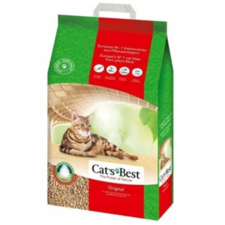 Podstielka pre mačky - JRS Cat Cat's Best Eco Plus Cat Grapes 20L