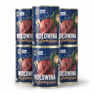 John Dog mokré krmivo hovädzie 2,4 kg