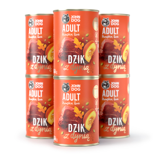 John Dog mokré krmivo zverina 2,4 kg