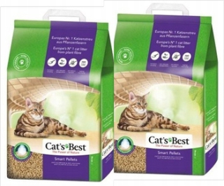 Podstielka pre mačku - JRS Cats Best Smart Pelety Nature Gold 2x20l