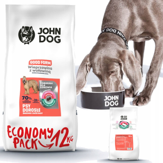 John Dog suché krmivo pre bravčové mäso 12 kg
