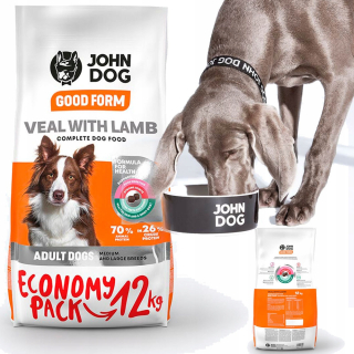 John Dog Good Form stredne veľké teľacie psy 12kg