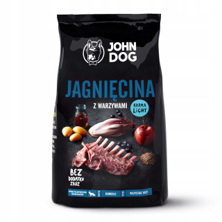 John Dog suché jahňacie krmivo 3 kg