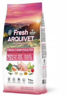 ARQUIVET ČERSTVÉ POLOMÄKKÉ POTRAVINY 75% MÄSO 2,5KG