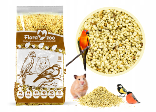 Krmivo pre papagáje - Jedlo pre zimné vtáky slnečnicové orechy 10 kg