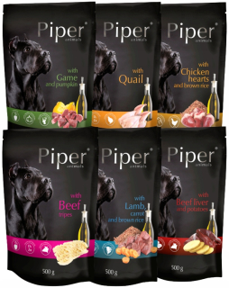 Krmivo pre psy - Karma Dolina Noteć Piper 30x500G Zmiešajte príchute