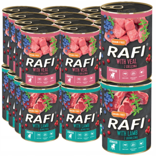 Krmivo pre psy - KARMA DOLINA NOTAKAČA RAFI 400G JUNIOR MIX24PC
