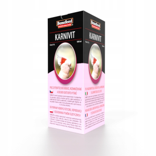 Vitamíny pre exotické vtáctvo - Karnivit 1L pri reprodukcii papagájov papagájov