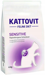 Krmivo pre mačky - Kattovit citlivá na potravinovú intoleranciu 1.25kg