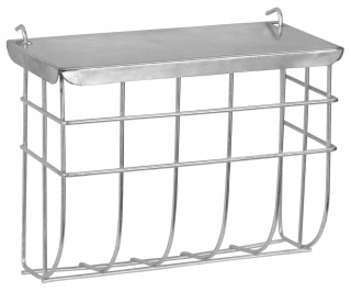 Hračka pre králika, morča - Kerbl Metal Hay Petry s vekom, 25x9x