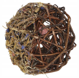 Hračka pre králika, morča - Kerbl Wicker Ball pre hlodavce 10 cm [81777]